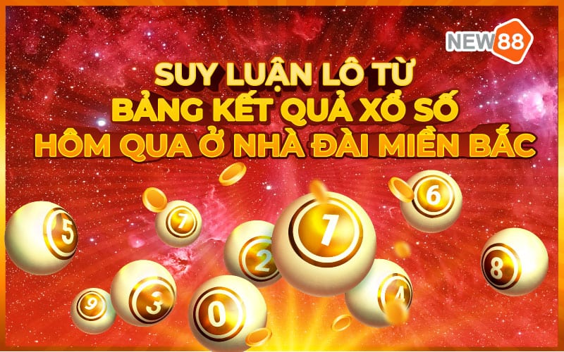 Suy luận lô từ bảng kết quả xổ số hôm qua ở nhà đài Miền Bắc 4 Suy luận lô từ bảng kết quả xổ số hôm qua ở nhà đài Miền Bắc