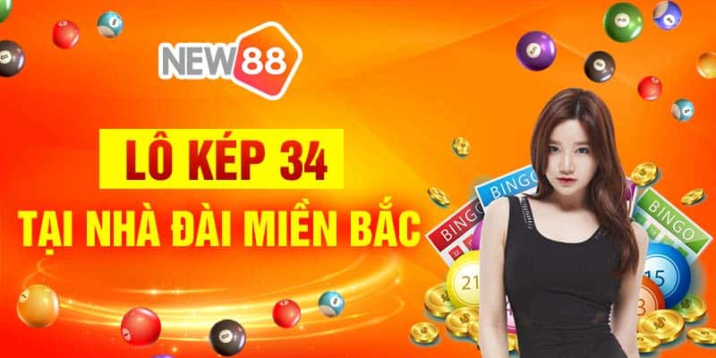 Cùng tiên tri dự đoán xổ số tại đại lý lô đề New88 6 Lô kép 34 tại nhà đài Miền Bắc