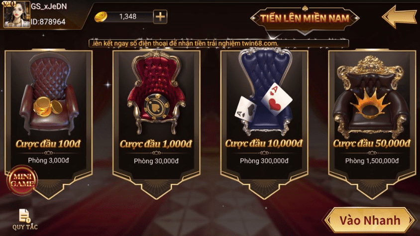 Tiến lên miền Nam offline có khác biệt tại New88? 11 Đa dạng các phòng cược khác nhau