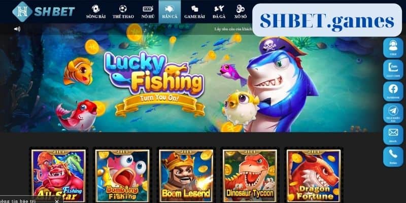 Cùng SHBET Khám Phá Top 10 Game Bắn Cá Hay Nhất 2022 6 Top 10 game bắn cá tại SHBET nhận quà khủng