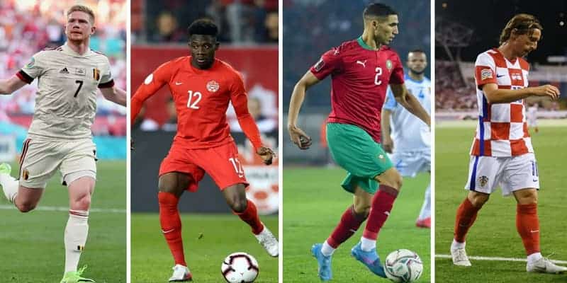 Soi kèo Bảng F World Cup 2022- Dự đoán về 2 đội đi tiếp của bảng này 6 Bảng F có sự góp mặt của đội bóng nào?