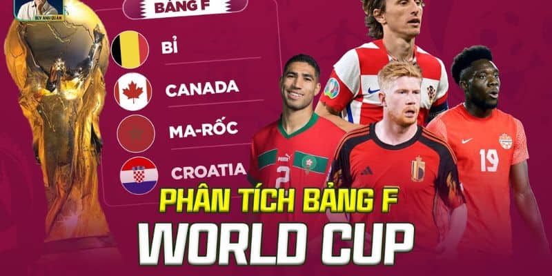 Soi kèo Bảng F World Cup 2022- Dự đoán về 2 đội đi tiếp của bảng này 8 Nhận định, soi kèo bảng F World Cup 2022