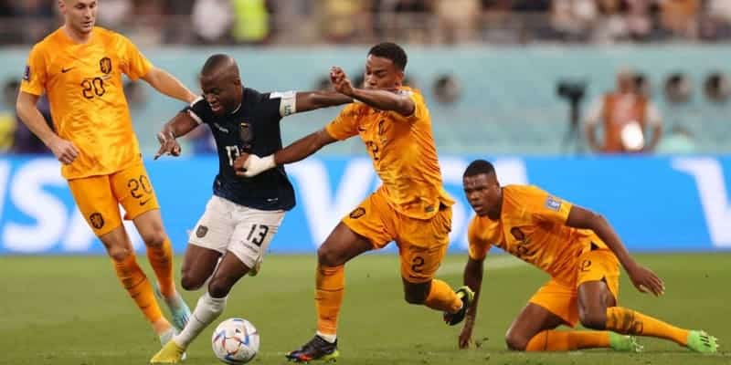 Đội tuyển Hà Lan hoà Ecuador - khó để cạnh tranh ngôi vương 4 Tuyển Hà Lan hoà Ecuador trong thế thua - Khó có thể cạnh tranh chức vô địch