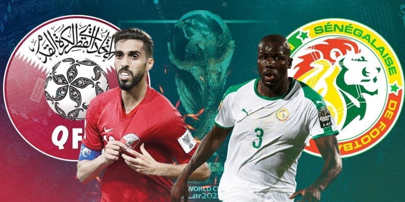 ĐT Qatar chính thức bị tuyển Senegal tại World Cup 2022 5 Qatar trong trận thi đấu với Senegal