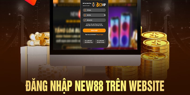 Đăng Nhập New88 1 Hướng dẫn đăng nhập nhà cái trên website
